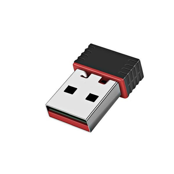 150Mbps Mini Trådlös USB-adapter - Plug and Play WiFi-dongel för PC & Laptops