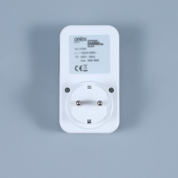 Timerudtag, plug-in mekanisk timer, energibesparelse 30 minutter til 24 timer