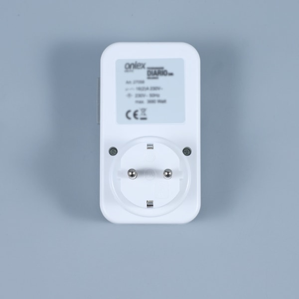 Timeruttag, plug-in mekanisk timer, energibesparing 30 minuter till 24 timmar