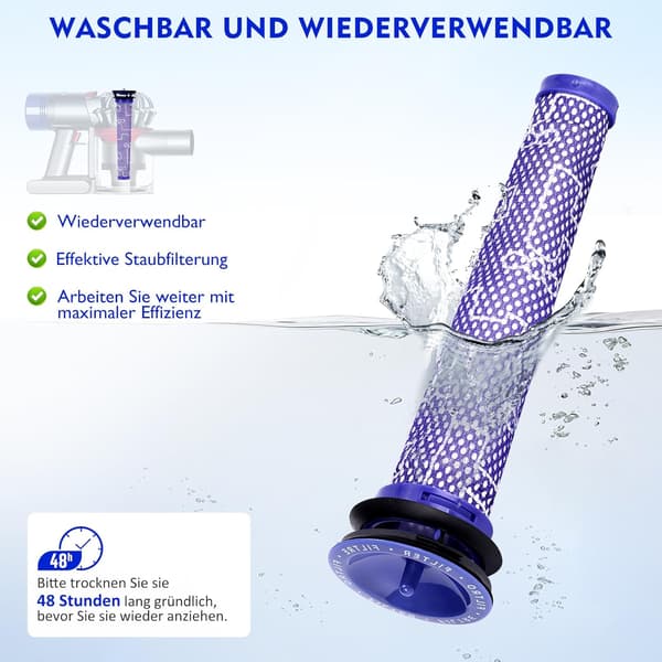 Dyson V8 Støvbeholder med Filter Udskiftning