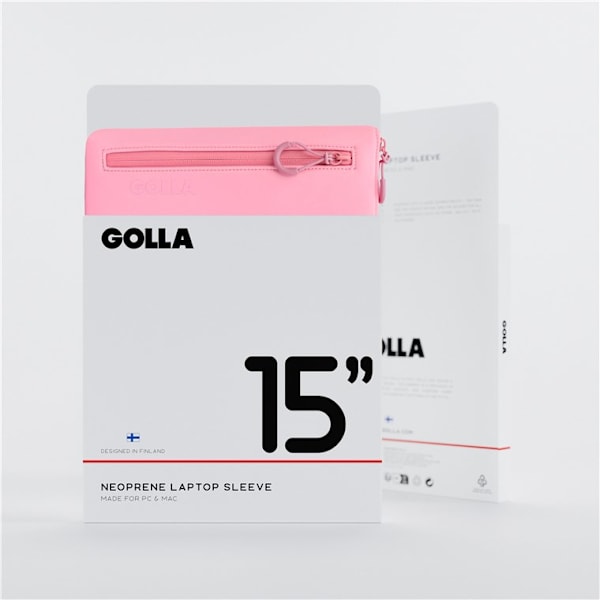 Laptopfodral 15 tum, Pink