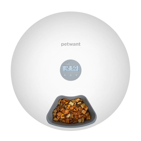 PetWant F6 intelligent 6-kammer maddispenser