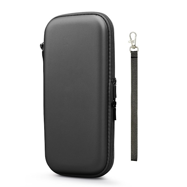 Switch OLED etui med 9 tilbehørsdele Black Black