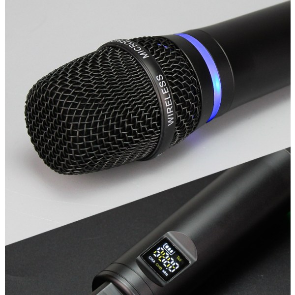 2-pak trådløs mikrofon Bluetooth rumklang med Flerfärgad bc33 | Flerfärgad | Fyndiq