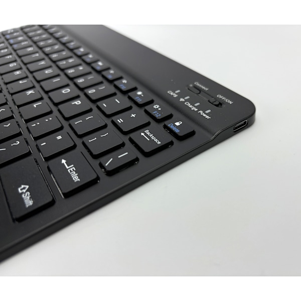 Bluetooth-näppäimistö ja hiirisetti Samsung Galaxy Tab S6 Lite 10.4 tuumaa - Klassinen musta