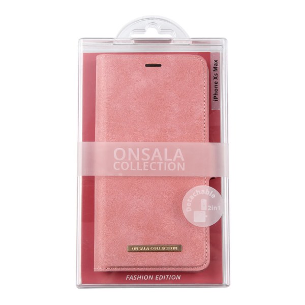 ONSALA Mobilfodral iPhone XS Max Dusty Pink