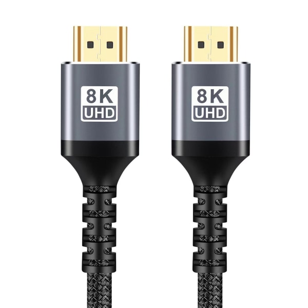 2.1 HDMI-kabel 8K vid 60Hz / 4K vid 120Hz Flerfärgad 5 m