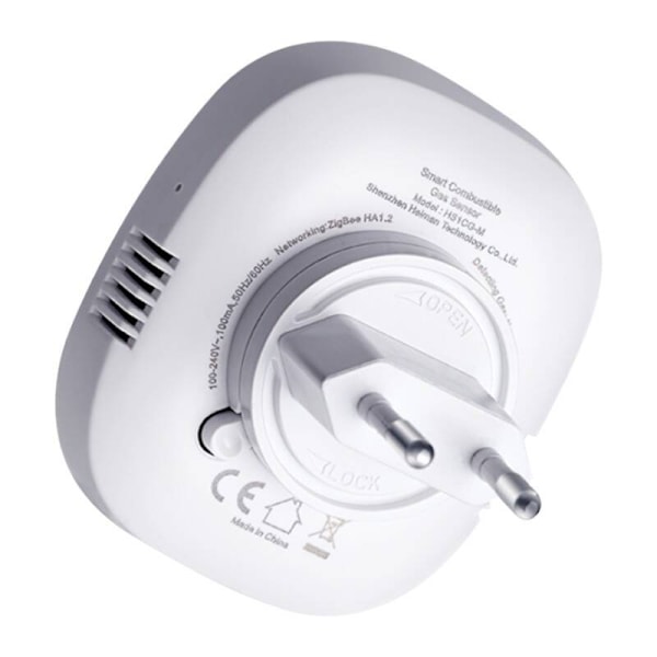 ZigBee Heiman HS1CG-E Tuya smart naturgaslækagesensor