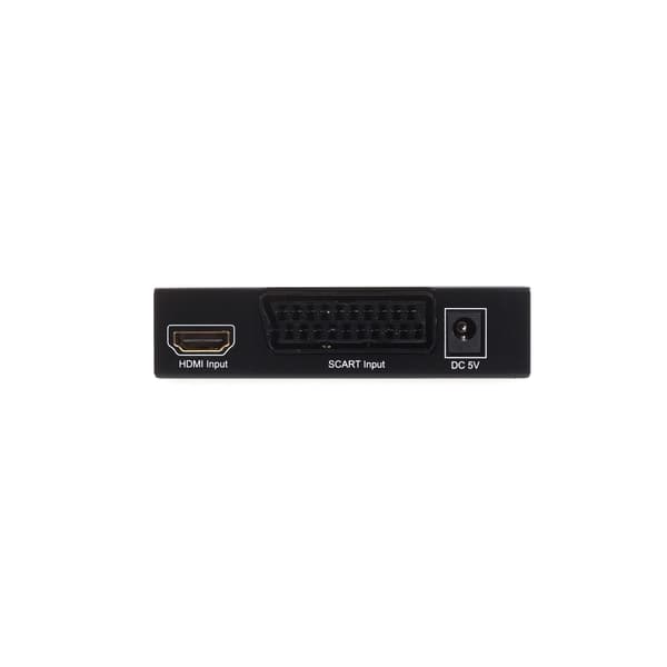 SCART+HDMI - HDMI HD Muunnin ja Switch Musta