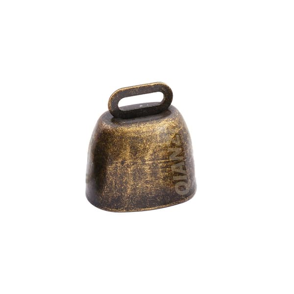 Antika bronsklockor - 10-pack, 35x35x24mm järnklockor