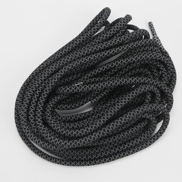 Reflekterende snørebånd (160 cm, 2 par) Black Black