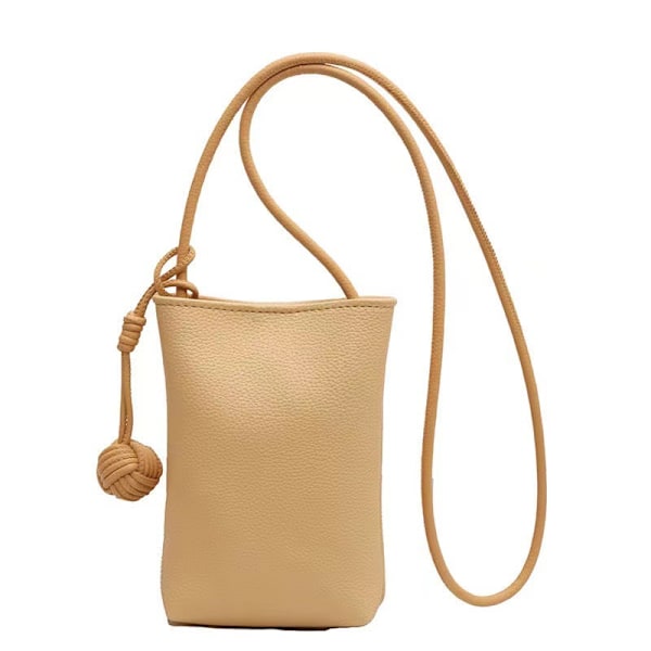 Tyylikäs pieni crossbody-puhelinkassi naisille Khaki