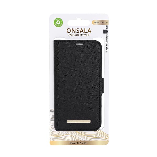 COLLECTION Eco Wallet 2 card iPhone 14 Pro 6,1" Midnight Black