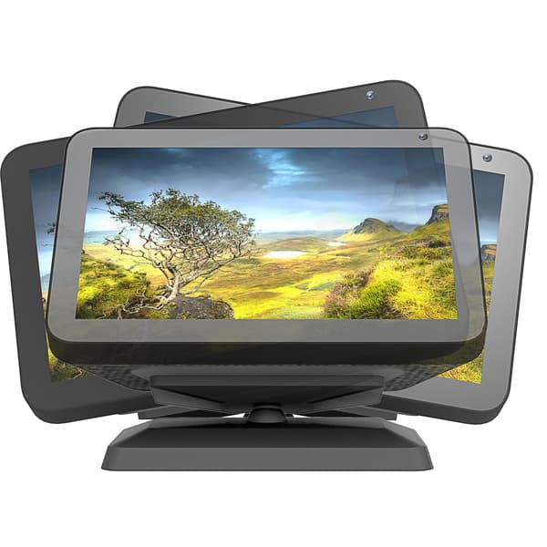 Justerbart stativ för Echo Show 8 1:a & 2:a generationen Black Black