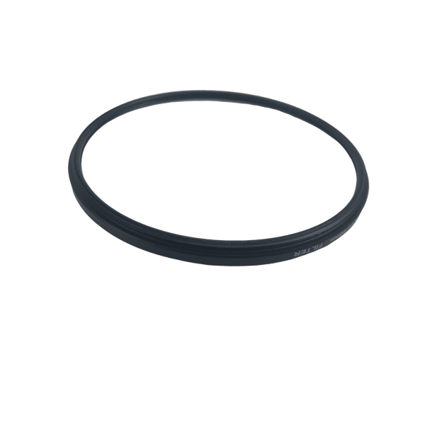 Kameralinsefilter UV-filter - linsebeskyttelse og forebyggelse af UV-stråler Gennemsigtig+sort 62 mm