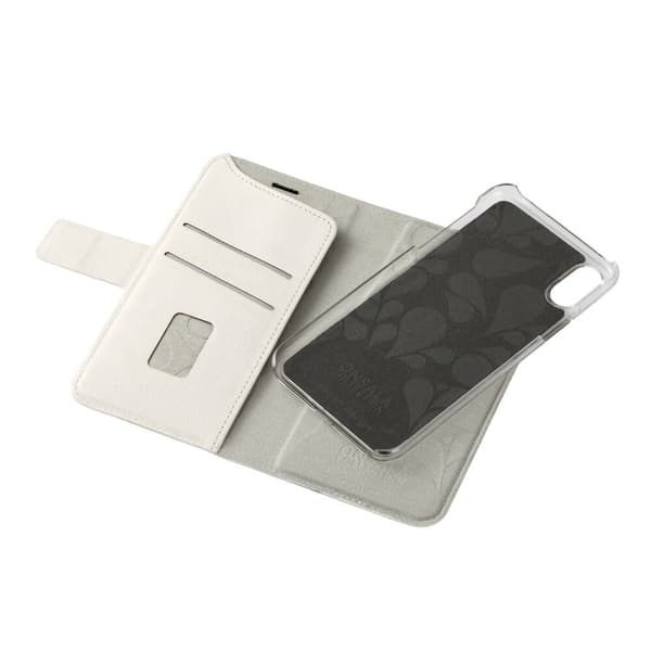 Mobilfodral Saffiano White - iPhone X/XS