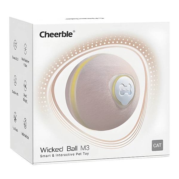 Interactive Animal Cheerble Wicked Ball M3 (beige)