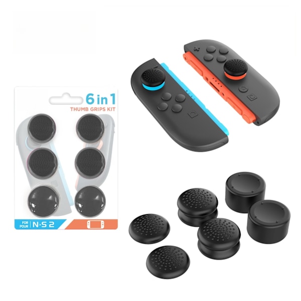 Kompatibel med spiloplevelser med Switch2 Controller Joystick Caps