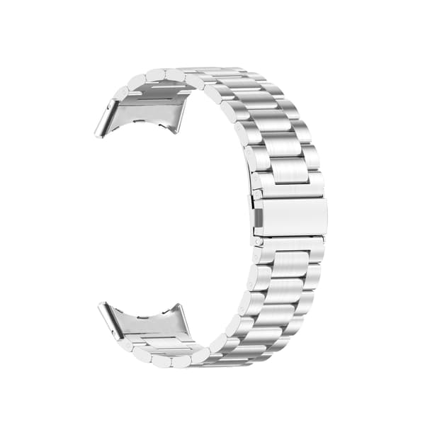 Google Pixel Watch 2,3 mm rem i rustfrit stål Silver Silver