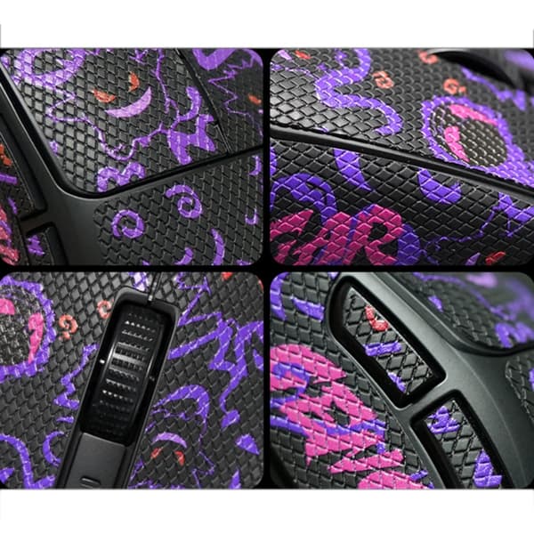 Heltäckande halkfri grepptejp för mus, kompatibel med Razer DeathAdder V3 Pro