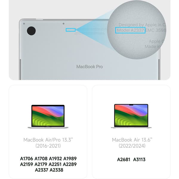 Skärm- och Integritetsskydd för MacBook MacBook Pro 16 (2019/2021/2023)