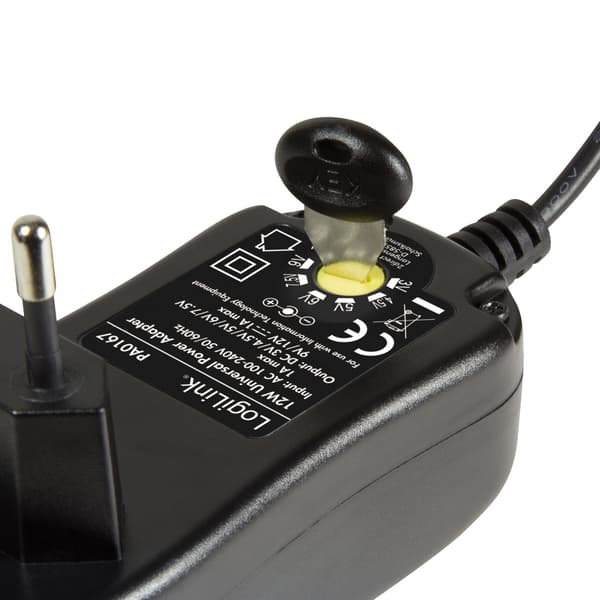 Virtalähde 230V-> 3-12V 1A 12W
