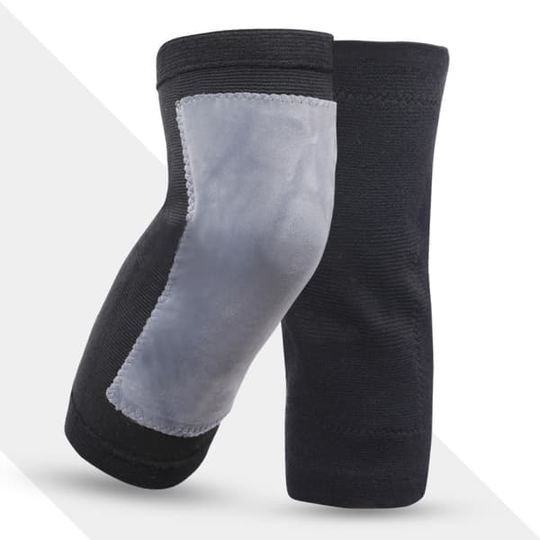 Värmande Knäskydd med Bambukol för Vinterlöpning Black Black