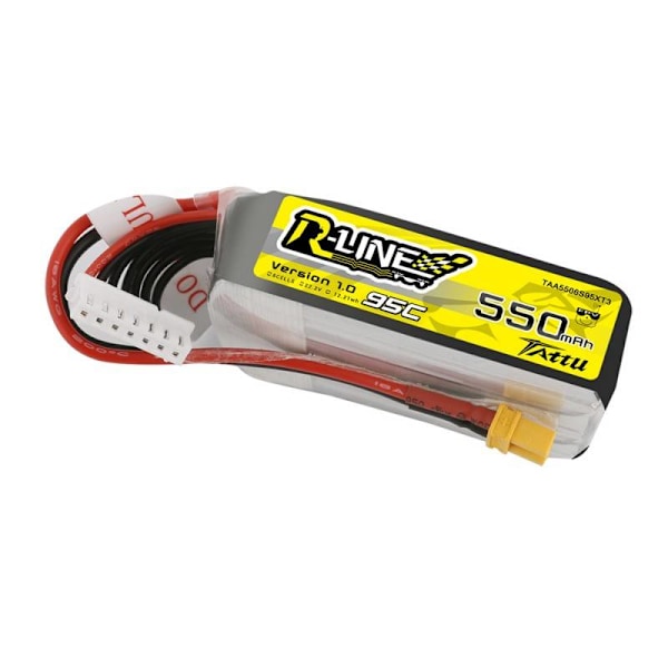 Batteri Tattu R-Line 550mAh 22,2V 95C 6S1P XT30