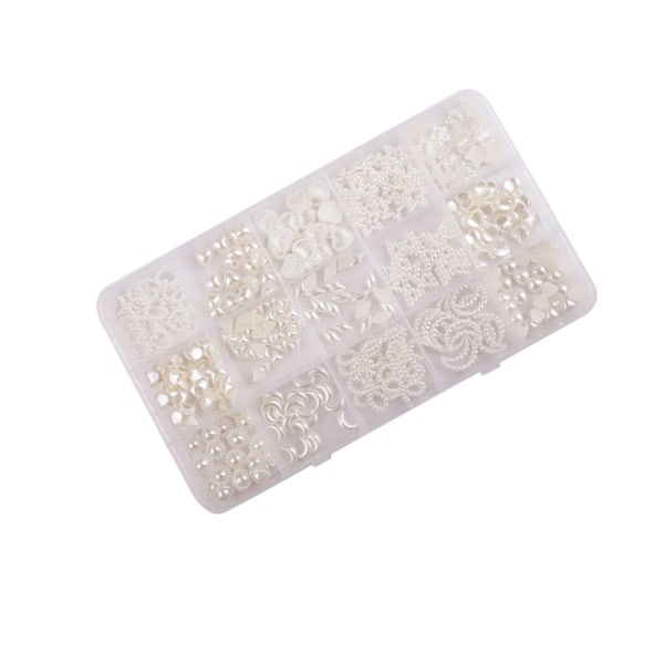 DIY-set för nageldekoration med blandade pärlor