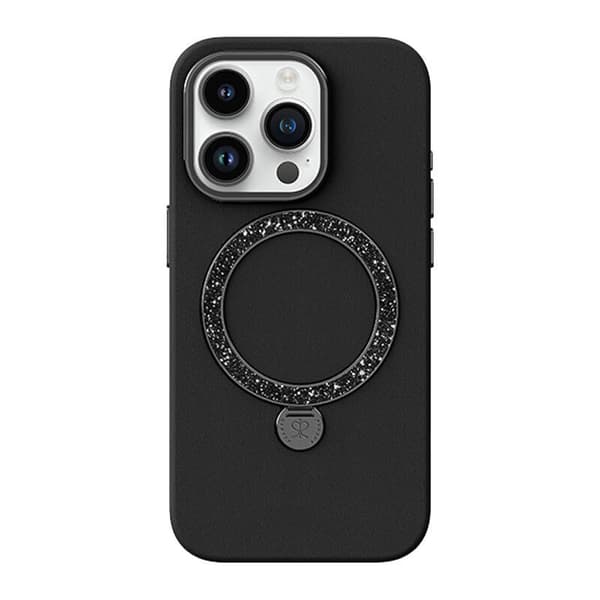 Joyroom PN-15L2 Fodral Dancing Circle för iPhone 15 Pro (svart)