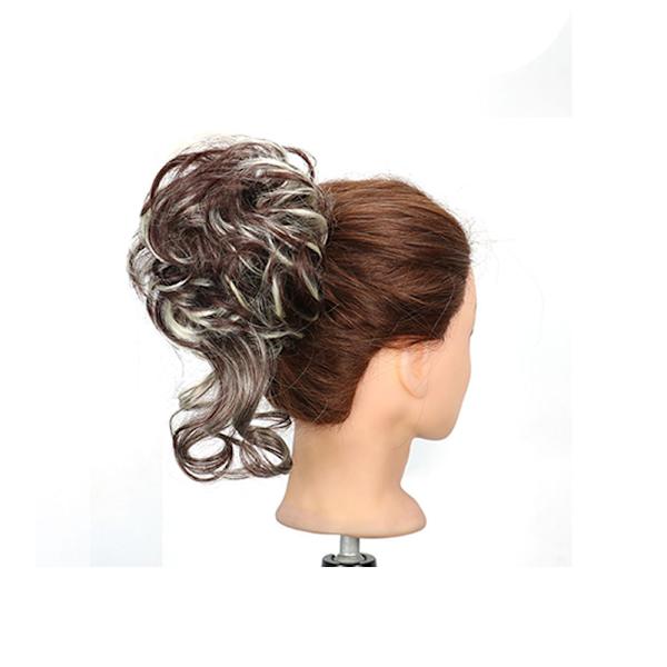 Långt hår Bulle Extension Scrunchie