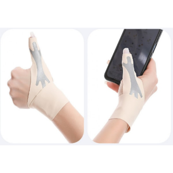 Handledsstöd för Vänster Hand Beige Beige