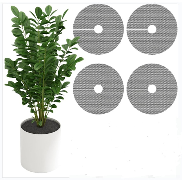 4 kpl ruukkumullan suojamatto kukkaruukuille (40 cm)