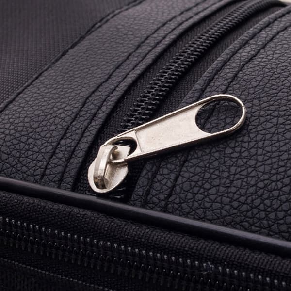 41 tums akustisk gitarrväska - vadderad gigbag med ryggsäcksremmar Black Black