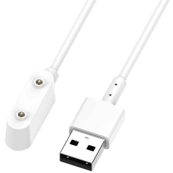 Mi Rabbit Magnetisk Oplader - Bekvem og Pålidelig Strøm White White