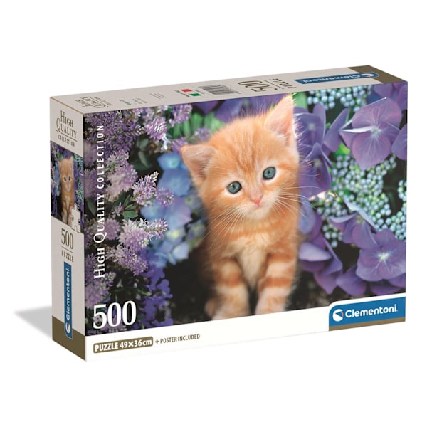 Pussel 500 Pcs CB High Quality Collection Ginger Cat