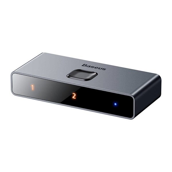 Baseus Matrix Tvåvägs avdelare / splitter HDMI, 2x1 / 1x2, 4K