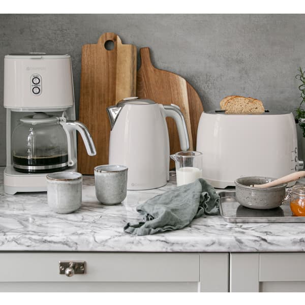 Leivänpaahdin 2 viipaletta 800W BR610 Creme White -sarja