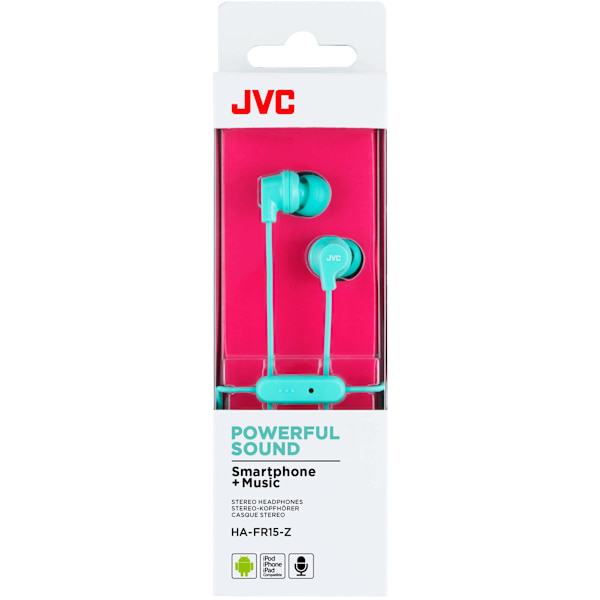 Hörlur FR15 In-Ear Remote Mic Mint Blå