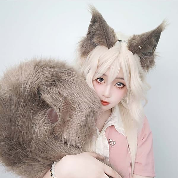 Brun Plys Squirrel Chitty Hale Cosplay Kostume Rekvisit - Perfekt til Karneval og Temafester