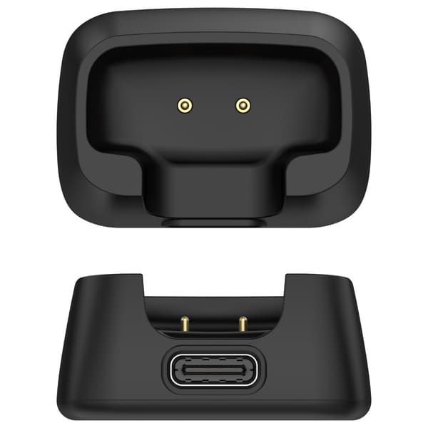 DJI Mic Mini opladningsdock magnetisk opladningsbase kompatibel med DJI Mic Mini transmitter til rejse og studie, ABS sort, 5V 150mA kompakt erstatnin