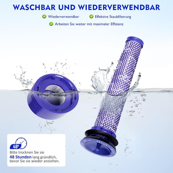 Dyson V8 Støvbeholder med Filterudskiftning