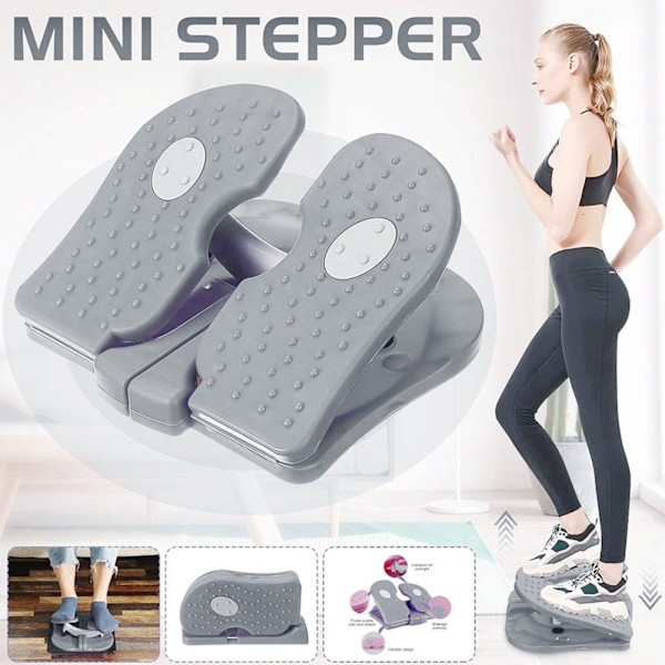Mini stepper til hjemmefitness