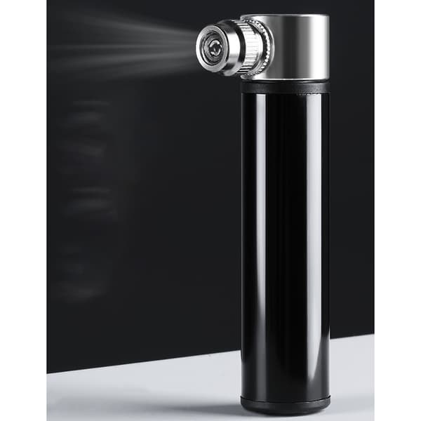 Mini cykelpump i aluminiumlegering Black Black