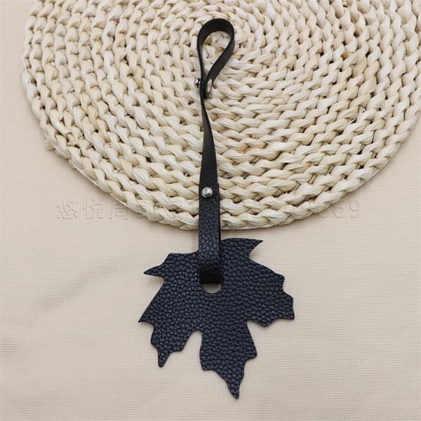 Stilfuld PU Læder Taske Charm Tilbehør Black Black