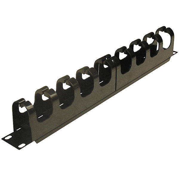 19" cable management 1U, 10 brackets