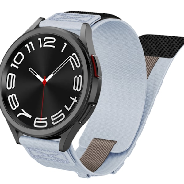 Nylon urrem til Samsung Galaxy Watch Sort S
