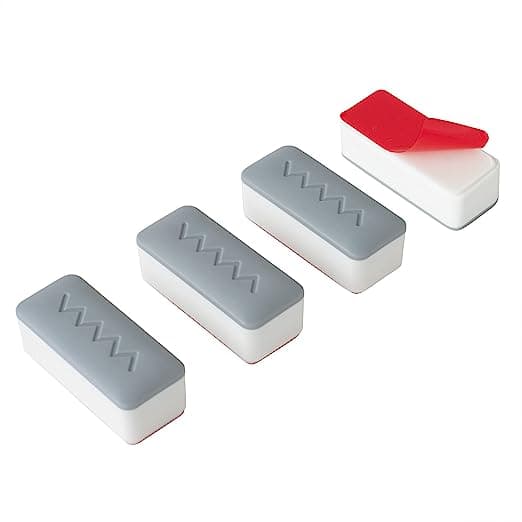 Bidee wc-istuimen puskurit wc-istuimen puskurit 4 kpl Grey Grey