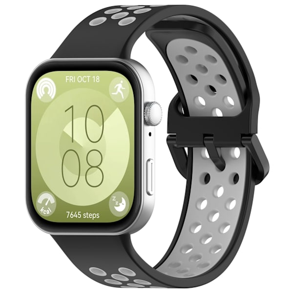 Urrem til HUAWEI WATCH Fit 3 Sort+grå
