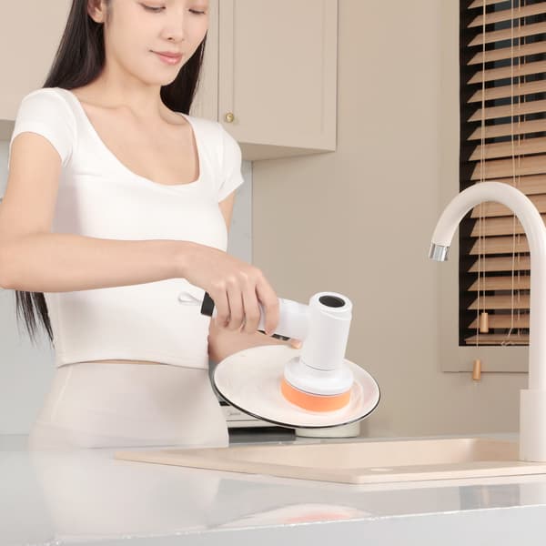 C2 Sähköinen puhdistusharja johdoton, monikäyttöinen White White